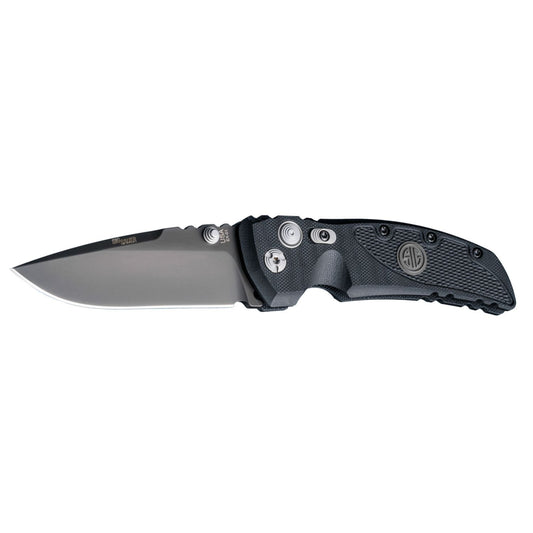 Hogue EX01 3.5in Sig Tact Fold Drop Pt G10 Frame Black