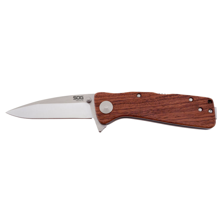 SOG Twitch XL Wood Handle